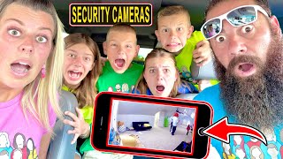 Family Caught On Security BREAKing in our House [upl. by Meeker852]