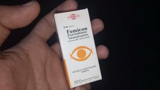 Femicon Eye dropAnti Allegic Eye Drop for Itchingredness and Swelling [upl. by Kohl]