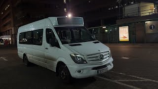 Lucketts MercedesBenz Sprinter Tour BG15 RUO [upl. by Glaab]