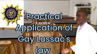 Practical application of Gay Lussacs law [upl. by Smalley]