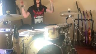 The Pentagram Burns  Satyricon drum cover [upl. by Yrelle684]