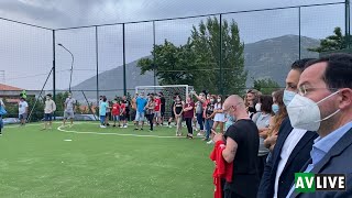 Serino inaugurata la struttura sportiva quotLuca Maricondaquot [upl. by Aikimat]