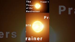 The 7 Prayers of the Solar Eclipse The Restrainer jesus solareclipse restrainer testimonytv [upl. by Cavit]