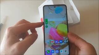 Lg K42 unboxing and data [upl. by Aliekahs]