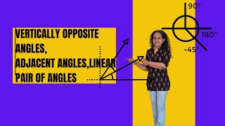 What are vertically opposite angles adjacent angles angles in a linear pair [upl. by Narut]