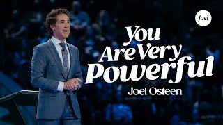 You Are Very Powerful  Joel Osteen [upl. by Lehcin925]