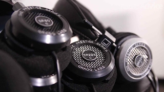 Grado Prestige Series Headphone Comparison SR60e SR80e SR125e SR225e SR325e [upl. by Coit74]