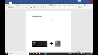 Convertir el texto de minúsculas a mayúsculas  Microsoft Word [upl. by Eizeerb]