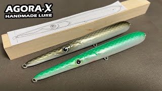 quotAgora Xquot Come costruire un NEEDLE  quotAgora Xquot How to built a NEEDLE lure [upl. by Noraed257]