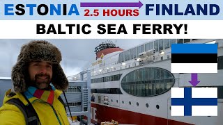 Ferry trip from TALLINN Estonia to HELSINKI Finland [upl. by Germain536]