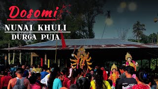 Disomi din wo video banai mani  Chini Assam nunai khuli ni durga puja [upl. by Jarin]