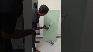 dressing mirror silicon pasting🙏🙏 [upl. by Nohsav]