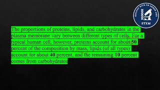 LO 3 Cell membrane STEM biology G 10 Part 1 [upl. by Lantha]