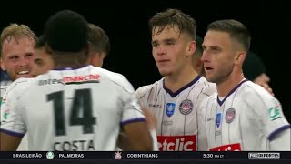 Gol de Thijs Dallinga  FC Nantes 04 Toulouse FC  Final 2023  Copa de Francia en FOX [upl. by Ygief]