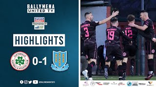 Match Highlights I Cliftonville 01 Ballymena United [upl. by Bergeron]