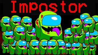 Among Us But With 1000 ZOMBIE Imposter [upl. by Gonzalo]