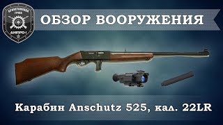 Обзор вооружения Карабин Anschutz 525 кал 22 LR [upl. by Derward]