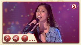 EAT  Sing Eat contestant sings quotRun To Youquot by Whitney Houston [upl. by Ettevey]