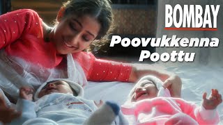 Bombay Movie Songs  Poovukkenna Poottu Song  Aravindswamy  Manisha Koirala  Nassar  ARRahman [upl. by Xxam125]