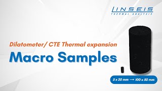 MacroDilatometer  thermal expansion of large samples [upl. by Maurizia748]