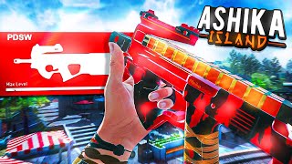 the NEW FASTEST P90 CLASS SETUP to USE on Ashika Island Warzone [upl. by Eimiaj]