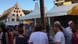 Eröffnung Freiburger Weinfest 2017  Teil 2  06072017 [upl. by Motteo]