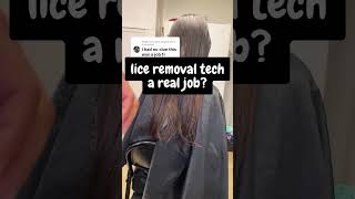 Lice removal a real job l day in the life of a lice tech l lice removal service [upl. by Otto]