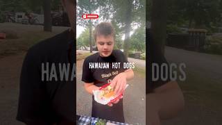 Hawaiian hot dogs next level cooking shorts hotdogs trending [upl. by Keithley316]