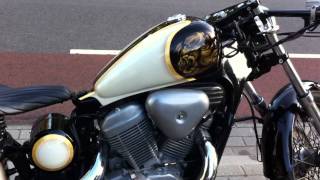 Custom Honda vt 600 Bobber [upl. by Ylyl]