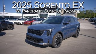 New 2025 Kia Sorento EX w Panoramic Sunroof Package at Parkside Kia [upl. by Mientao920]