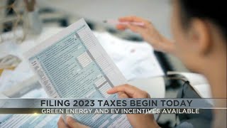 IRS accepting tax filing starting on January 19 [upl. by Ailed]