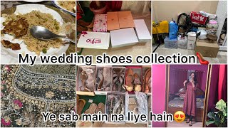 My Wedding Shoes Collection Ye sab le liya hai mai na 😍 [upl. by Marv574]