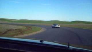 Porsche 928 vs C6 Z06 at Thunderhill [upl. by Ahseyk927]