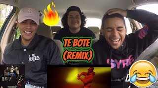 Te Bote Remix  Casper Nio García Darell Nicky Jam Bad Bunny Ozuna  REACTION REVIEW [upl. by Harrat]