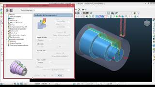 Tutorial PowerMill  Desbaste para Centro de Torneamento [upl. by Arocal]