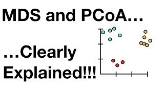 StatQuest MDS and PCoA [upl. by Ydnik]