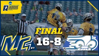 Merrimack College vs Limestone University 2019 NCAA D2 Lacrosse National Championship  Full Replay [upl. by Bratton]