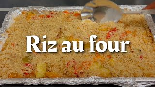 Riz au légumes fait au four [upl. by Lisle690]