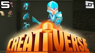 Creativerse Gameplay  DIAMOND ARMOR  Lets Play E5 [upl. by Anelleh376]