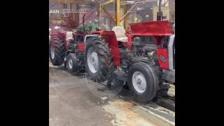 Massey Ferguson Tractor 385 Production Factory 60years old tractor Tractor385 production [upl. by Hardi497]