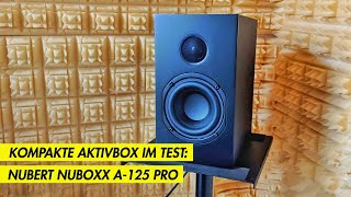 Nubert nuBoxx A125 pro Aktivlautsprecher  Kurztest  Preview [upl. by Lishe289]