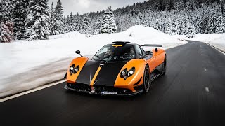 MANUAL Pagani Zonda Cinque INSANE V12 SOUNDS [upl. by Yelraf]