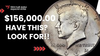 1964 Kennedy Half Dollar Special Strike 15600000 COINS WORTH MONEY [upl. by Tut]