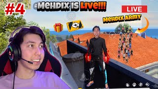 Mehdix is Live Tournament for Subscribers 🍷🎁 Mehdix Free Fire [upl. by Myriam]