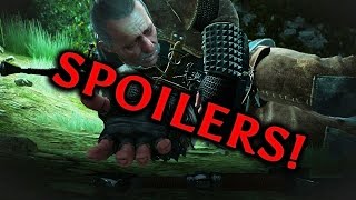 The Witcher 3 Wild Hunt  SPOILERS AHEAD Vesemir Final Scene [upl. by Eelanaj]