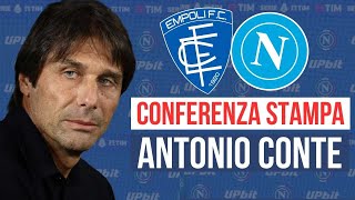 CONTE in conferenza stampa per Empoli Napoli 🎙️ VIDEO INTEGRALE [upl. by Kinsler]