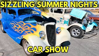 Sizzling Summer Nights Car Show at Perris CA [upl. by Modestia]