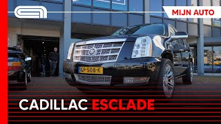 Mijn Auto Cadillac Escalade Platinum ESV van Fabian [upl. by Attenal]