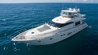 Viking Princess 82 Flybridge Motor Yacht [upl. by Rheinlander]