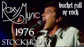 ROXY MUSIC  Konserthuset  Stockholm  Sweden  1976  Live  Full Show  Multi Camera  TV [upl. by Otecina]